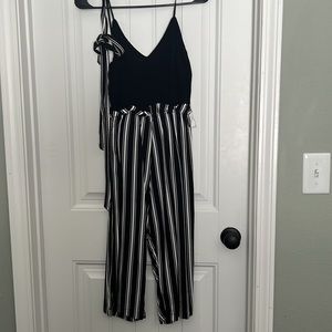 Stripe Jumpsuit